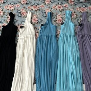 Hatch Softest Rib Tank Dresses